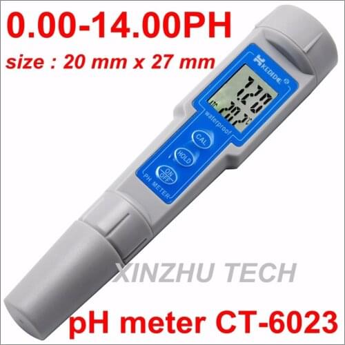CT-6023 Pen pH Meter Instruction Manual Built-in electrode Water proof and protection Intelligent backlight for CT-6023