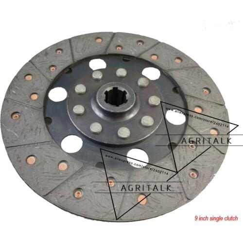 The clutch disc 9 inch for Shandong Taishan model tractor TS254 / TS304 / SF254 with Feidong engi FD295T, part number: 25.21.013