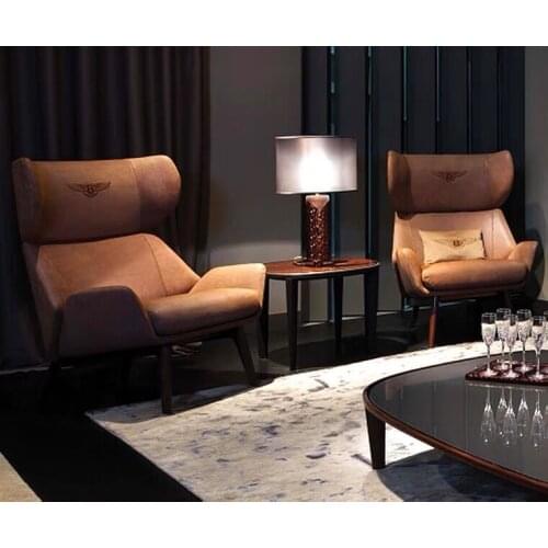 ChinaFurniture manufacturing factory high-end furniture custom sofa Italian living room single sofa