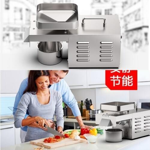 Hot Cold Press Oil Squeezed Machine Flaxseed Walnut Seeds Presser