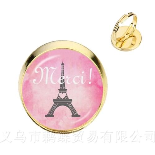 Thank You Teachers Love Heart Rings Chic Thanksgiving Teacher School Party Gifts Souvenir Teachers' Day Gift