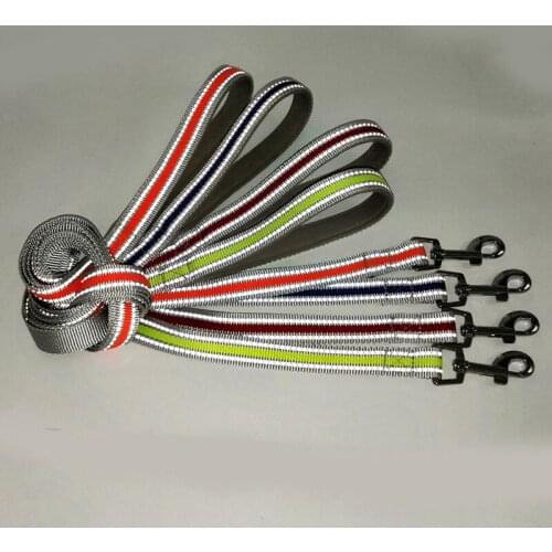 Multi-Function Pet Safety Walking At Night Leash Adjustable Dog Leash Small Medium Dogs Reflective Leading Traction Rope