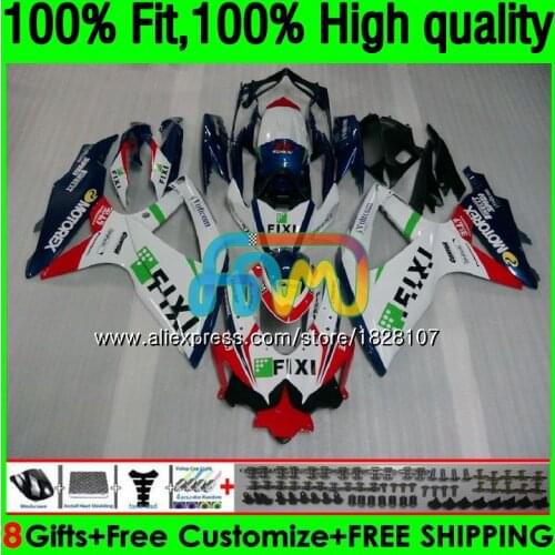 OEM For SUZUKI GSXR 600 750 CC GSX R600 GSXR600 08 09 10 38BS.12 GSX-R600 GSXR-750 K8 Red green GSXR750 2008 2009 2010 Fairing