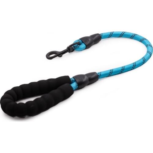 EXCELLENT ELITE SPANKER Short Style Pet Dog Leash Outdoor Training Dogs Traction Rope Can Extend Large Dog Leash with Handle