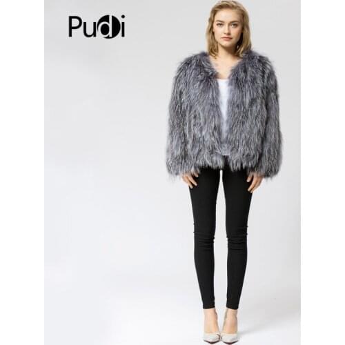Pudi Fashionable Fur Coats