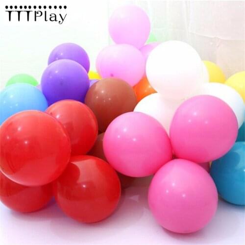 Pink Balloons 20pc 10 Inch Thick 2.2 g Childrens Birthday Party Ballons Inflatable Helium Air Balls Wedding Decoration Balloons