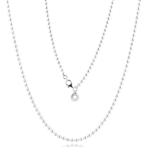 Necklace Collares 925 Sterling Silver Jewelry Open Heart Collier Pendant Chain Women Bijoux Femme Choker Collier Necklaces