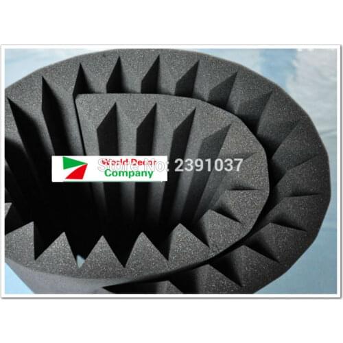 New arrival 2pcs Big size 200*100*5cm acoustic foam Soundproof acoustic panel studio foam EMS shipping 42.8 Square feet