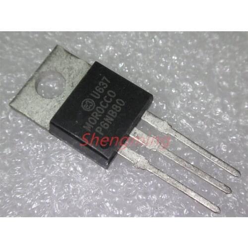 10PCS STP6NB80 P6NB80TO-220