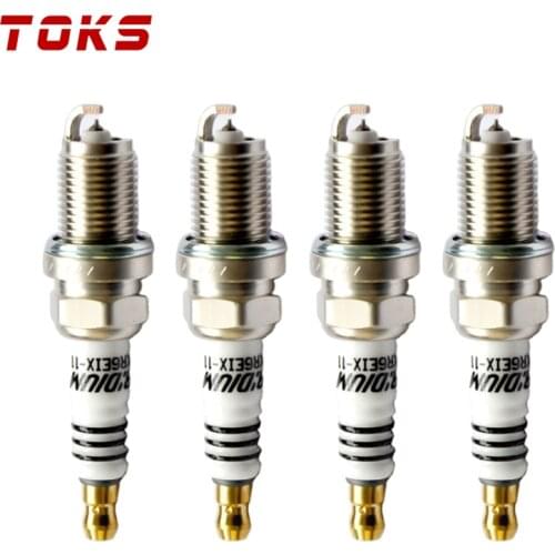 4pcs/lot BKR6EIX11 4272 BKR6EIX-11 Iridium New Spark Plugs For Toyota Honda VW Sagitar Joyear Haval H3 H5 H6 Buick Excelle
