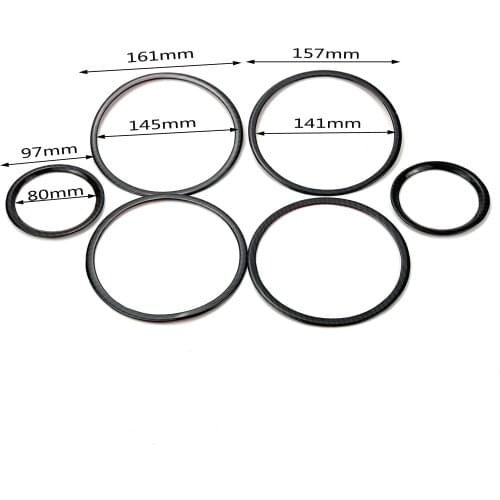 6pcs/set Car Accessories Carbon Fiber audio Speaker Ring Trim Interior Decoration sticker For Kia K3 K3S 2016-2018 Car styling