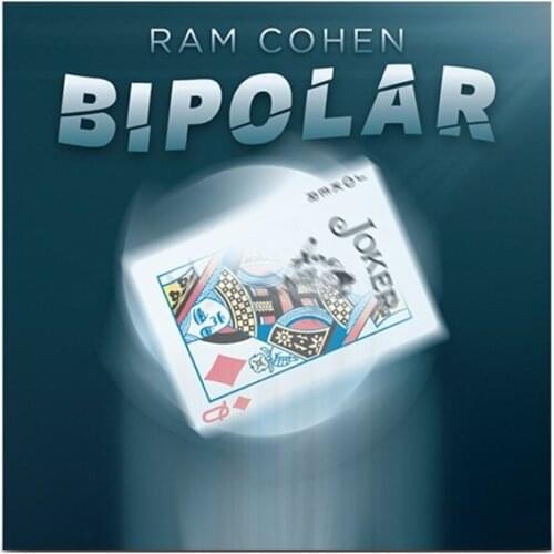 Bipolar by Ram Cohen (Gimmick+Online instructions) Poker Magic Tricks Cards Change Color Visual Magic Effect Illusions Street
