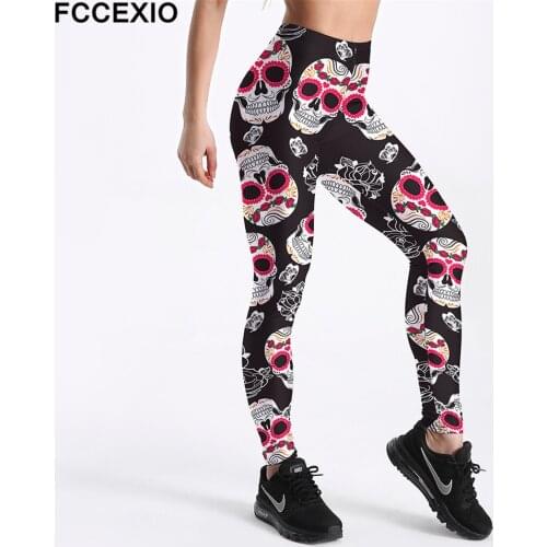 FCCEXIO Printed Leggings China