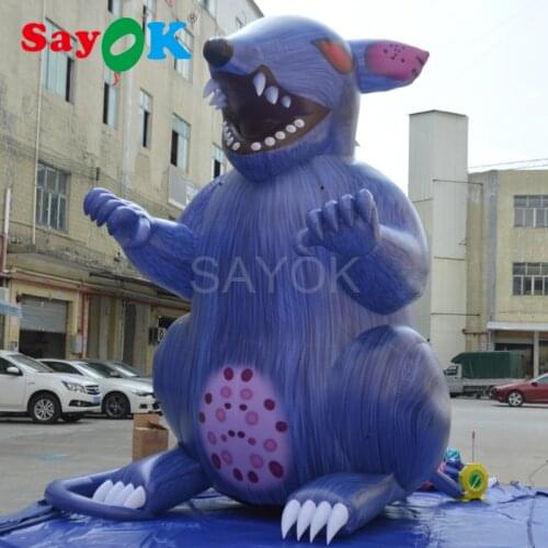 Customized giant inflatable rat inflatable mouse for event 4.5m(14.8ft) Tall