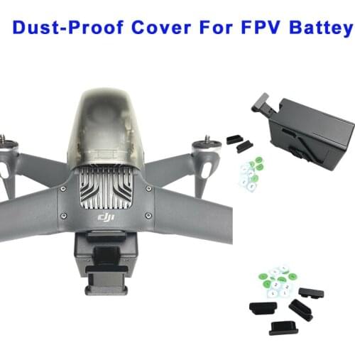 Drone Body Battery Port Protection Cover Dust-Proof Cap For DJI FPV Combo Drone Accessories