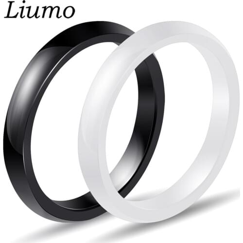 Liumo White Rings