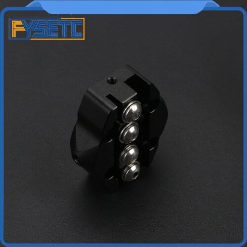 1PC All Metal 3D Printer Parts Black Kossel Delta Mini Slide Effector Updaded M3 Tackle Mini Carriage Pulley Slider