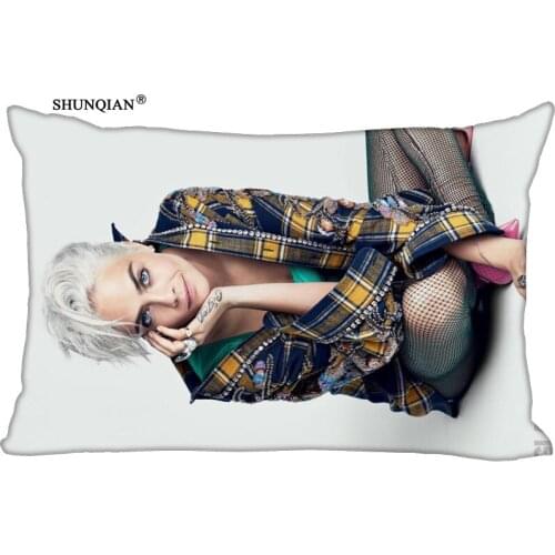 Custom Cara Jocelyn Delevingne Printed Pillowcase Home Living room cushion Rectangular Silk Pillowcase Two Sides More size