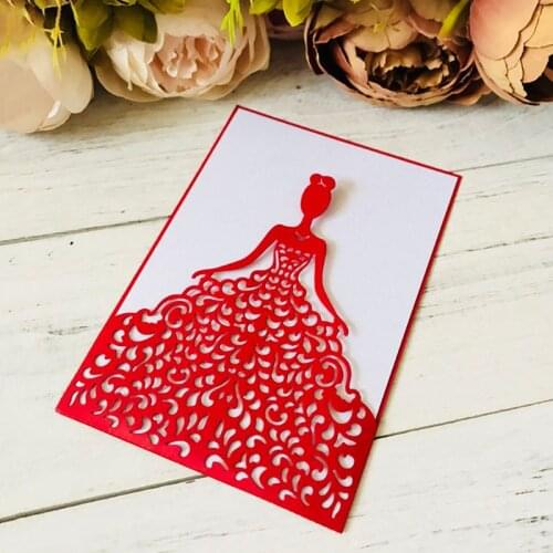 2021 New Bride Metal Cutting Dies Stencil Scrapbooking DIY Album Stamp Paper Card Emboss