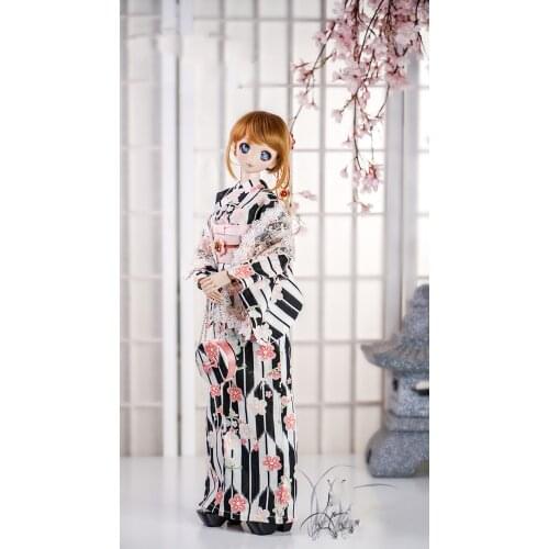 OB27 1/6 1/4 1/3 BJD Clothes Japanese Ancient Costume Kimono Yukata for BJD/SD Girl ID72 80cm Strong Uncle Doll Accessories 187