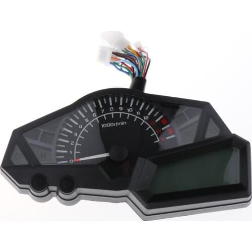 Plastic Anti UV LCD Odometer Speedometer For Kawasaki Ninja 300
