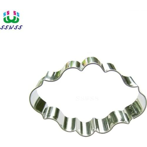 Direct Selling,Oval Antique Picture Frame Carving Pattern Cake Decorating Tools,Holiday Cake Cookie Biscuit Baking Molds