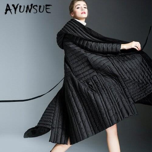 90% White Duck Down Jacket Women Ultra Light Women Puffer Jacket Plus Size Down Coat Winter Parka Chaqueta Mujer 178002 YY1538