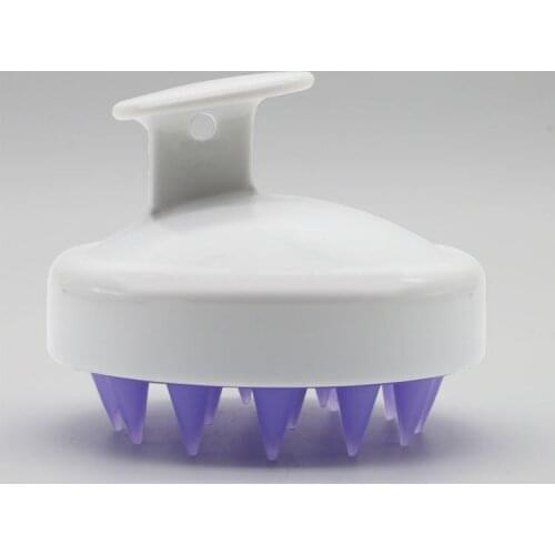 Silicone Head Body Comb Shower Brush Bath Spa Scalp Massage Brush Comb Shampoo Hair Washing Slimming Massage Brush Barber Comb