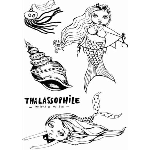 Sea Daughter Cover Cutting Dies Scrapbook Diary Decoration Stencil Embossing Template DIY Greeting Card Handmade Scrapbook Dary