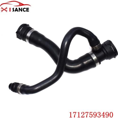 Upper Radiator Hose w/ Vent Hose Hose 17127593490 For BMW X5 3.0si 2007 2008 2009 2010