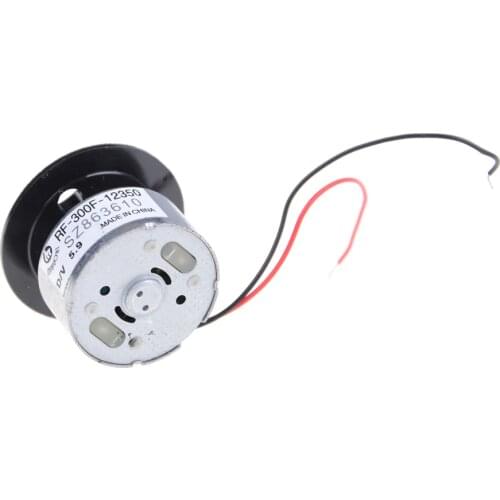 1pcs RF-300FA-12350 DC 5.9V Spindle Motor For DVD CD Player Silver+Black