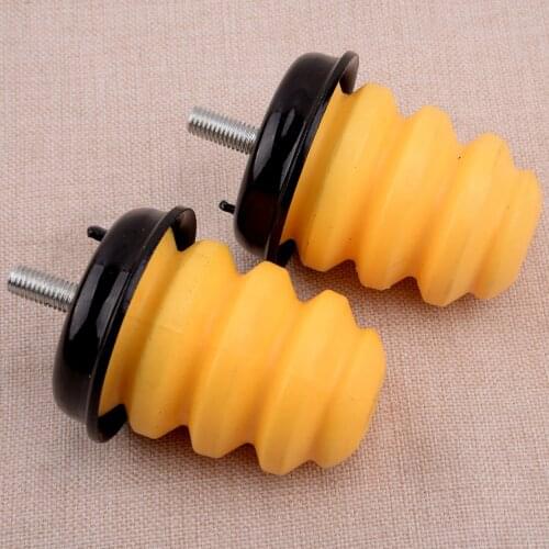 2Pcs Car Rear Axle Rubber Bumper Stop 15712438 523-049 Fit for Chevrolet Silverado GMC Sierra 1500 2500 3500 1999-2005 2006 2007
