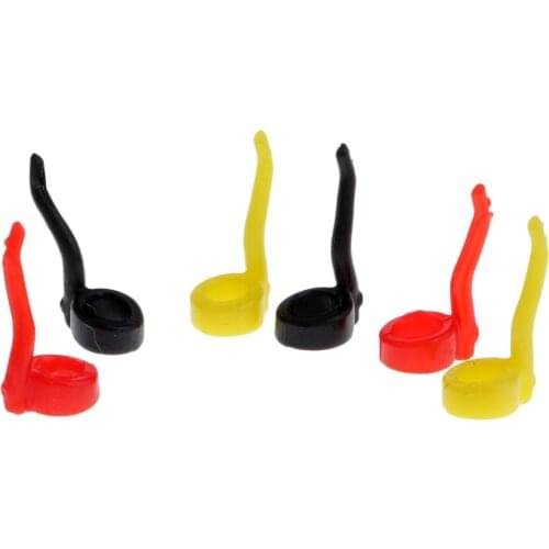 6Pcs Sleeves Up Hook Carp Fishing Line Aligner Sleeves