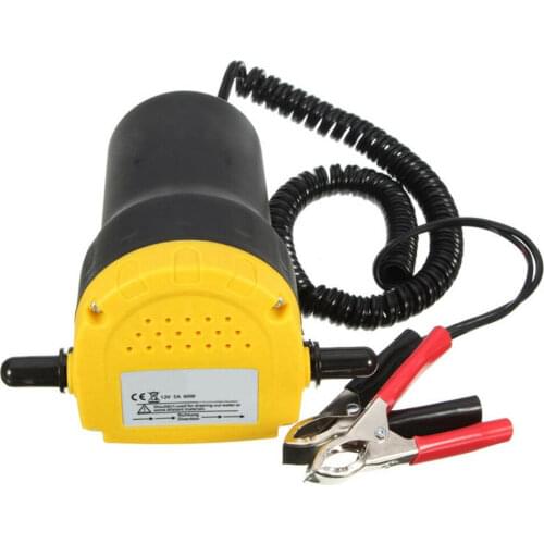60W 12V Fuel Transfer Pump Extractor Oil Fluid Diesel Electric Siphon Car Motorbike Oil Diesel Extractor Pump