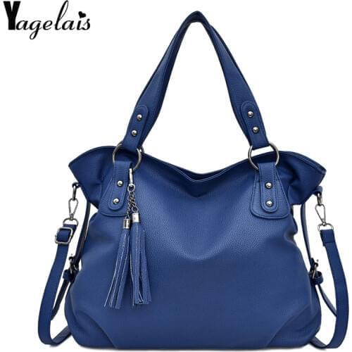 Yajelais Large Women Handbags FamousWomen Messenger Bag Tassel Women Bigs Tote Casual Female Shoulder Messenger Bags