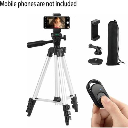 Long tripod Bluetooth Remote Control Self-Timer Camera Shutter Clip Holder Tripod Sets Live Broadcast Tripod Phone Holder