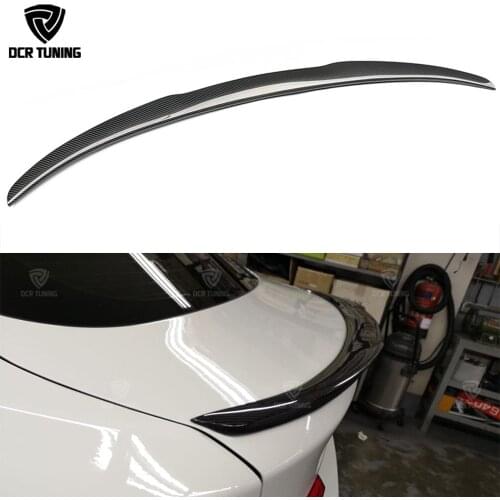 For BMW F36 Carbon Rear Spoiler M4 Style 4 Series 4 Door Gran Coupe Carbon Spoiler 2014 2015 2016 - UP 420i 420d 428i 435i