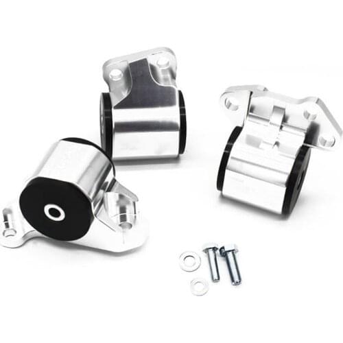 Engine FOR 92-95 HONDA EG CIVIC D16 B16 B18 B20 SILVER Engine SWAP MOUNTS kIT EG D-SERIES B-SERIES