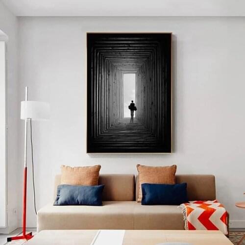 Famous The End Of Time Posters And Prints Canvas Painting Abstract Art Wall Pictures For Living Room HD Print Nordic Home Decor