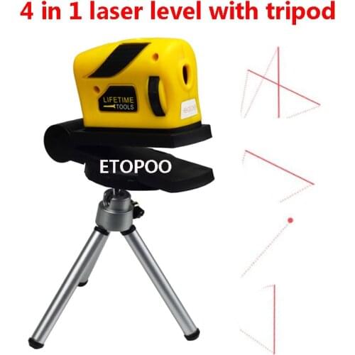 Infrared Laser Level 4 in 1 Cross Line Laser With magnet Multipurpose Measurment Hand Tools