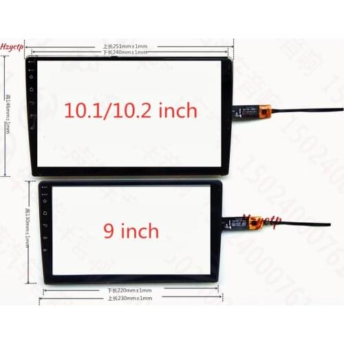 New touch screen P/N CS-CTP10143-A-V2 KHX-1093 HYT KHX-9055B HLX-1819-V1 HLX-90023 GPS Car Radio Multimedia Video Player