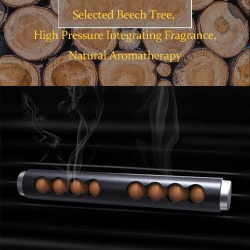 Auto Air Freshener Aroma Essential Diffuser Air Conditioning Clip Sandalwood Diffuser Solid Perfume Air Conditioning Clip