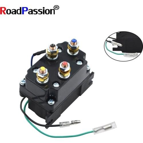 ATV UTV Starter Relay For Warn A2000 A2500 U2500 1.5ci 2.5ci 2.5ce 3.0ci 3.0ce 3.0s RT15 RT25 RT30 XT15 XT25 XT30 RT40 XT40