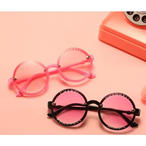 Girl Hot Fashion Boys Baby Child Sunglasses Classic Retro Cute Round Frame Smart Kids Sun Glasses UV400 Protection