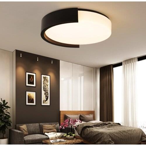 Modern luzes de teto ventilador de techo living room decoration Living Room E27 led ceiling lamps luminaria