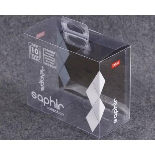 UV Resistant Thermal Plastic Fast food Packing Box OEM Clear Plastic Candy Box Wedding Gift Box Printing ---DH40100