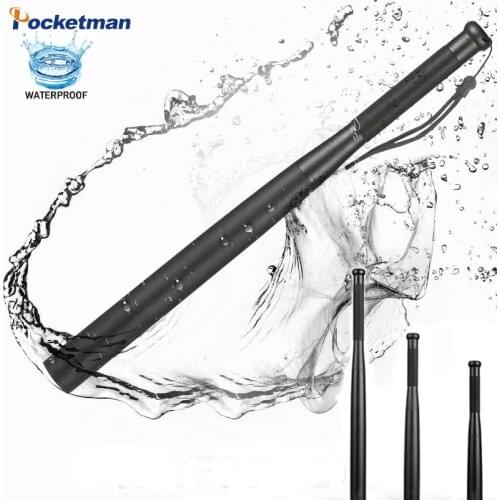3800 lumens Baseball Bat LED Flashlight Lumens Super Bright Baton aluminium alloy Torch for Emergency and Self Defense z44