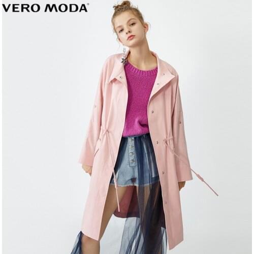 Vero Moda Women Winter Long Collared Trench Coat| 319321535