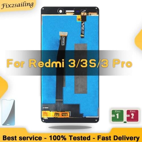 LCD For Xiaomi Redmi 3/3S/3 Pro LCD Display Touch Screen Replacement Digitizer Assembly