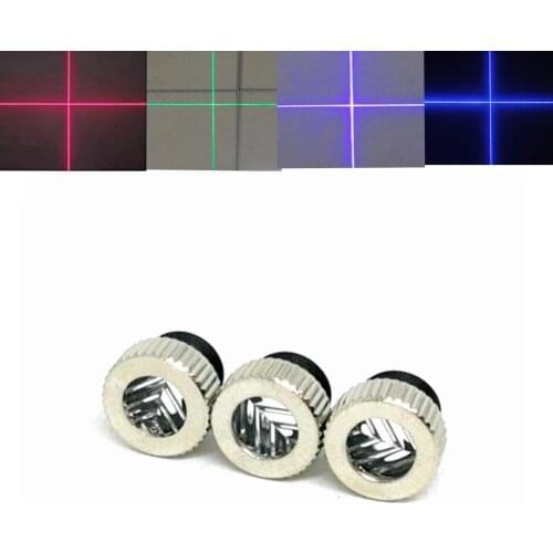3pcs M9*0.5 Caps 200nm-1100nm Laser Lens Collimator for Blue Red Green IR Diodes Cross Beam Focus Lens